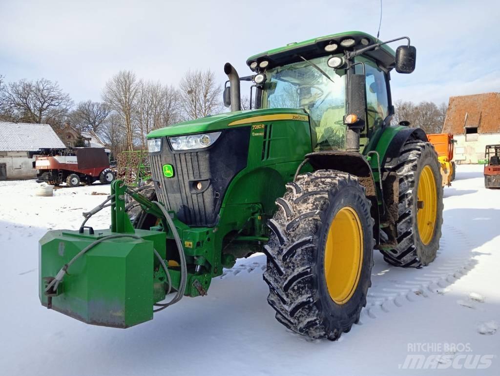 John Deere 7280 R الجرارات