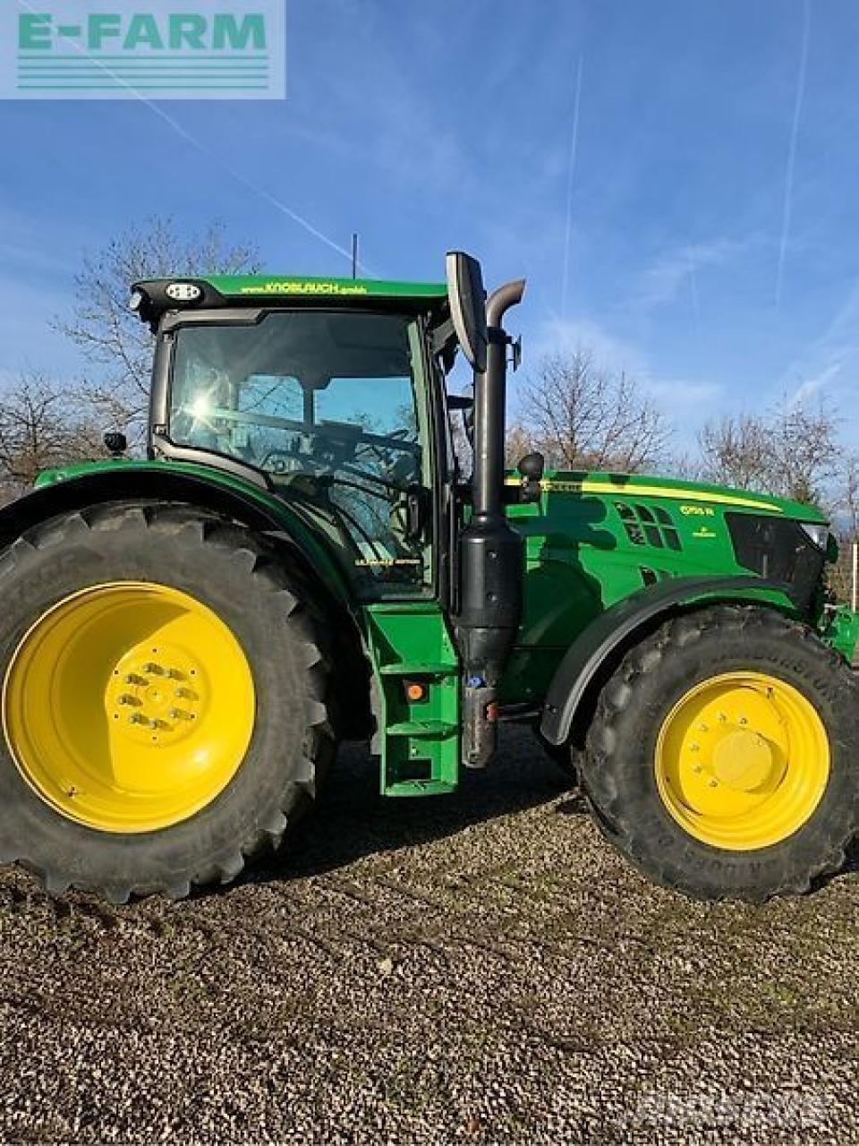 John Deere 6155r الجرارات