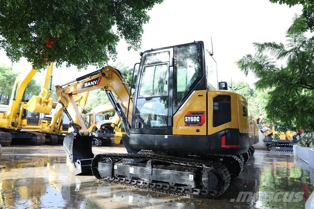 Sany SY 60 C حفارات صغيرة أقل من 7 طن (حفارات صغيرة)