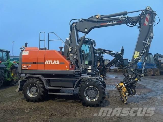 Atlas 160 W حفارات بعجل