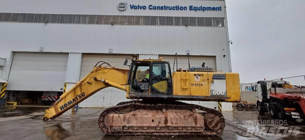 Komatsu PC 600 LC-8 حفارات زحافة