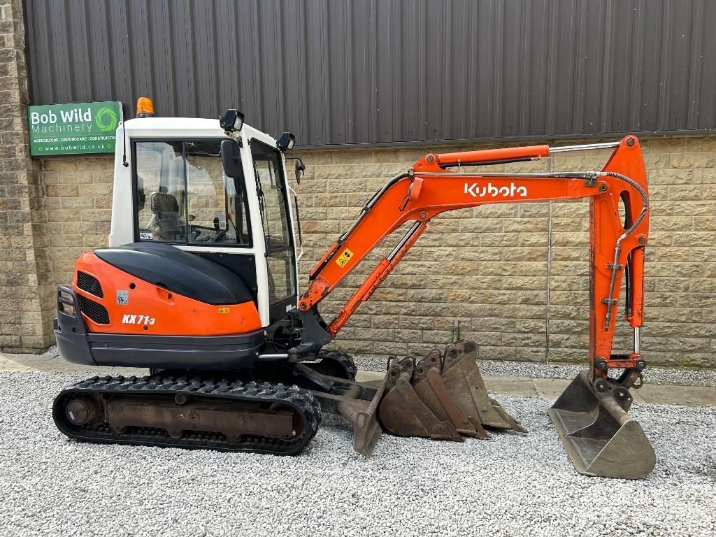 Kubota KX71-3 حفارات صغيرة أقل من 7 طن (حفارات صغيرة)