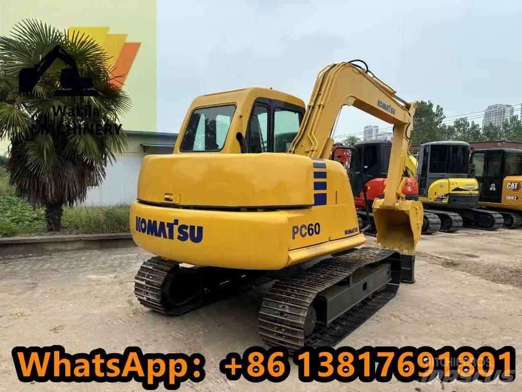 Komatsu PC 60 LC-7 حفارات زحافة