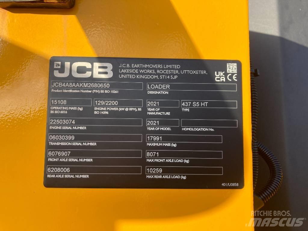 JCB 437 HT لوادر بعجل