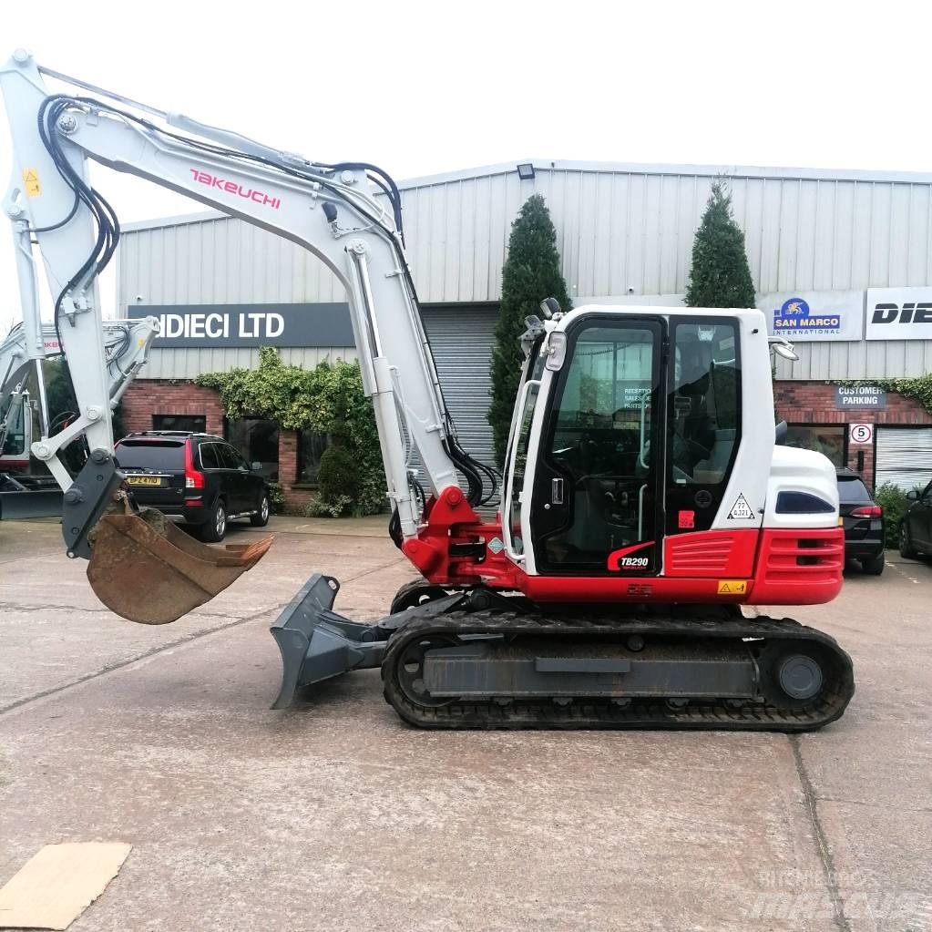 Takeuchi TB290 حفارات وسط 7 طن - 12 طن