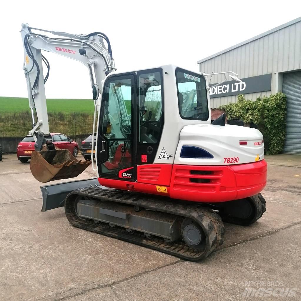 Takeuchi TB290 حفارات وسط 7 طن - 12 طن