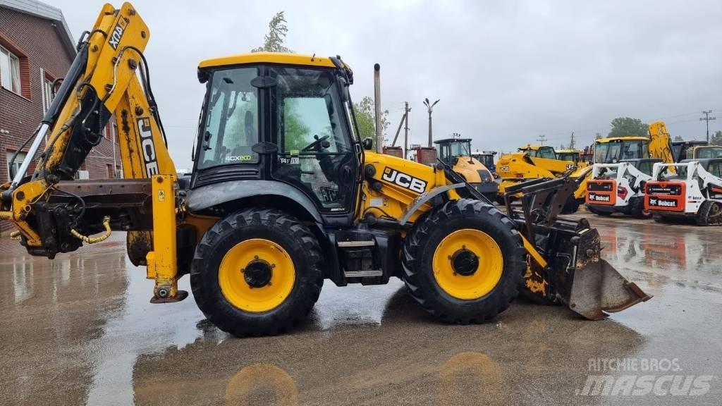 JCB 4 CX لوادر ذات جرافات عكسية