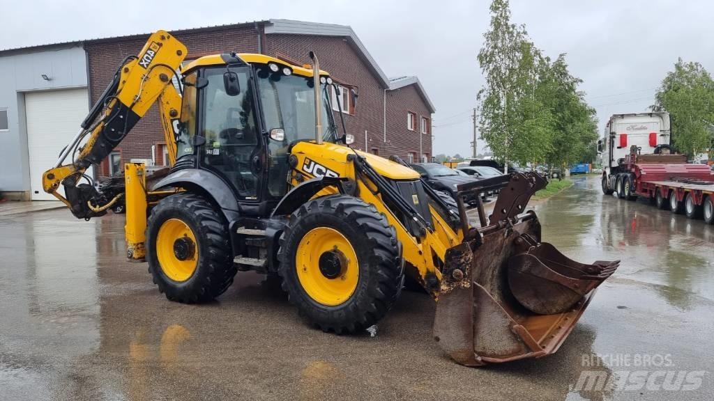 JCB 4 CX لوادر ذات جرافات عكسية