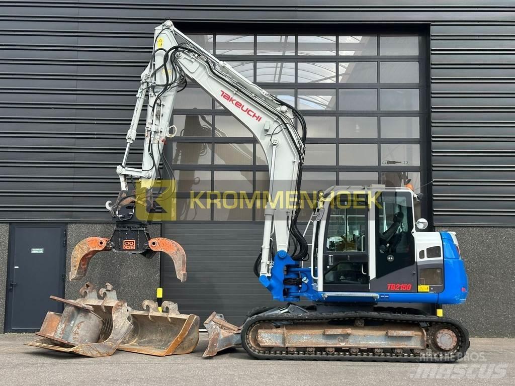 Takeuchi TB 2150 حفارات زحافة