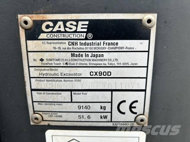 Case IH CX90 D حفارات وسط 7 طن - 12 طن