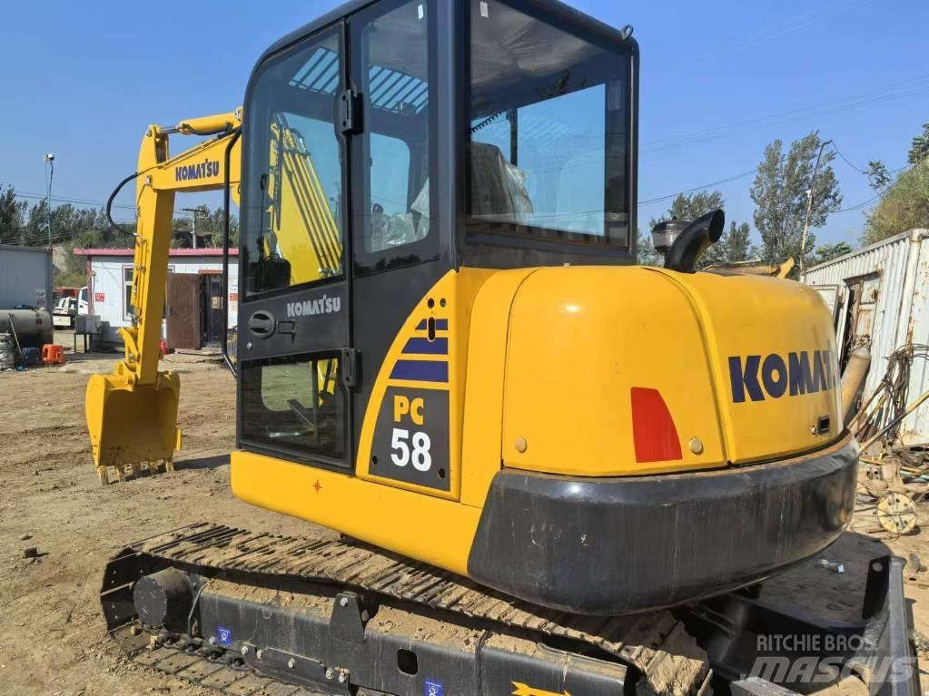 Komatsu PC 58 حفارات صغيرة أقل من 7 طن (حفارات صغيرة)