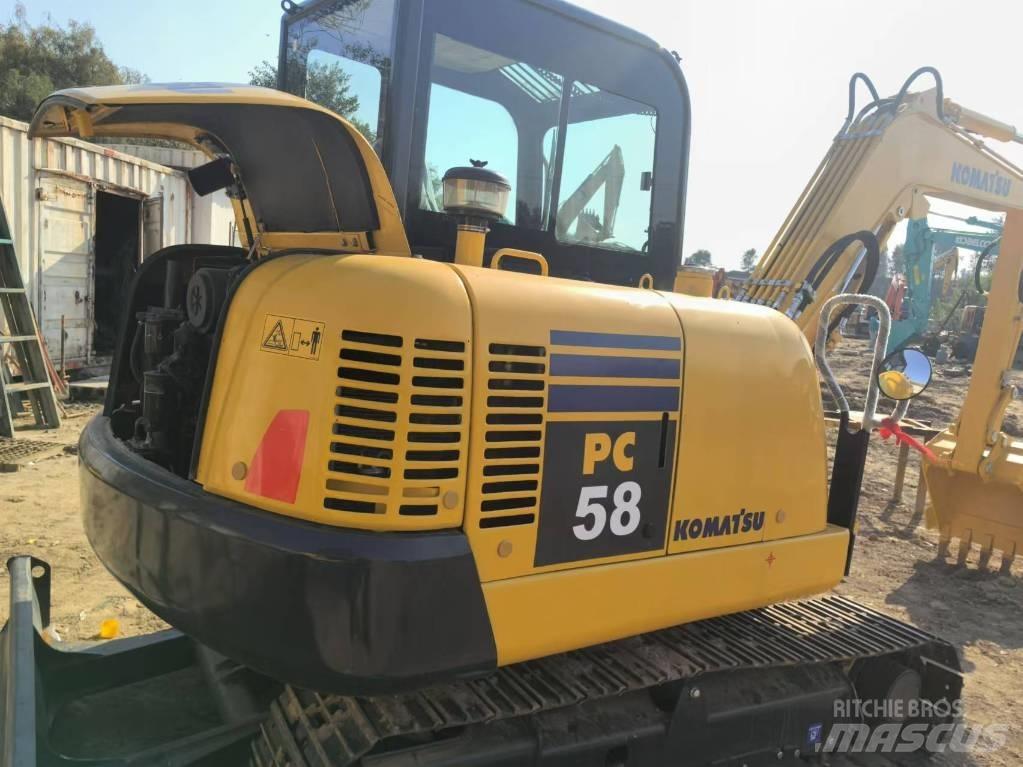 Komatsu PC 58 حفارات صغيرة أقل من 7 طن (حفارات صغيرة)