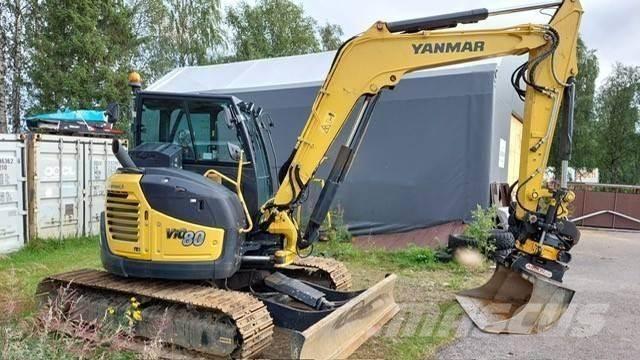 Yanmar Vio 80-1A حفارات وسط 7 طن - 12 طن