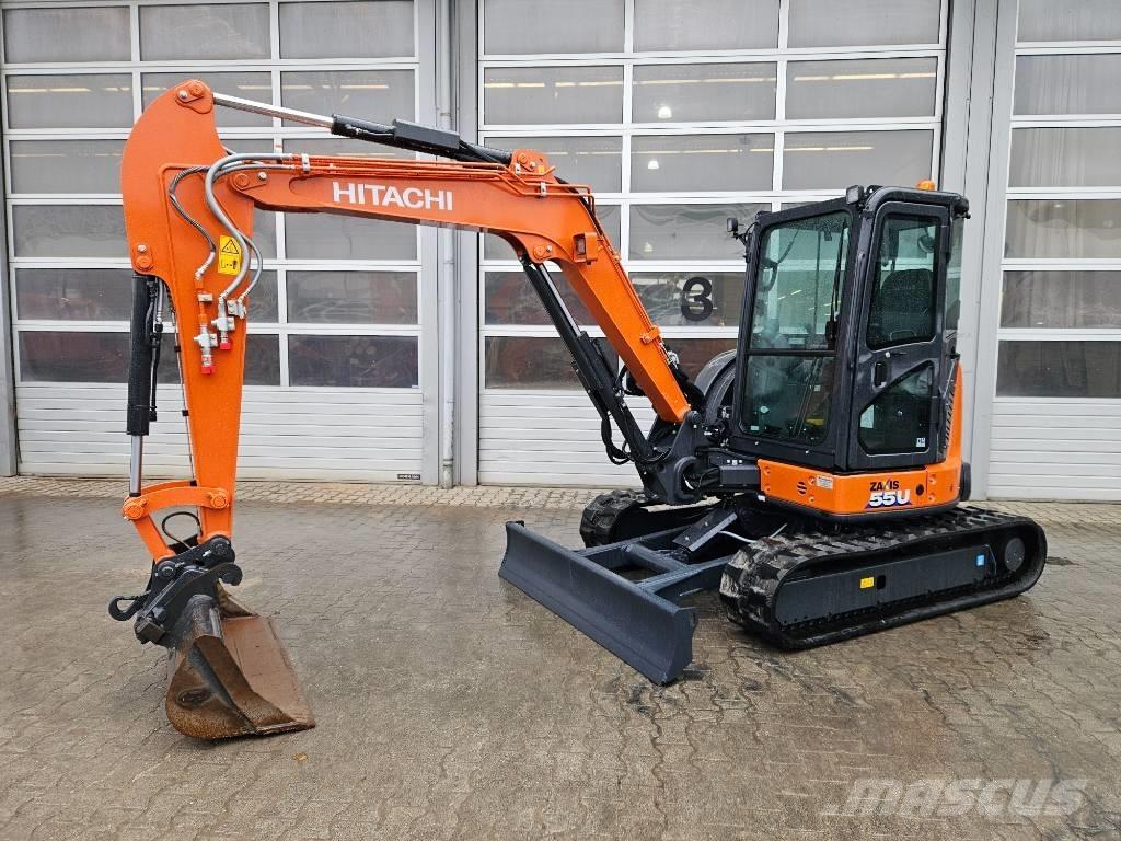 Hitachi ZX55U-6 حفارات صغيرة أقل من 7 طن (حفارات صغيرة)
