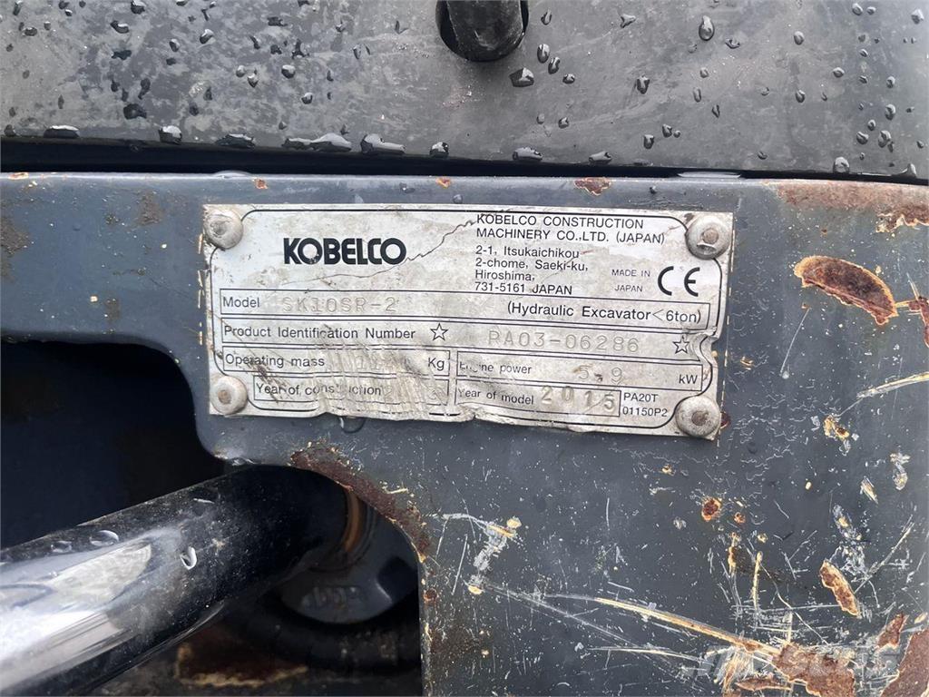 Kobelco SK10SR-2 حفارات بعجل