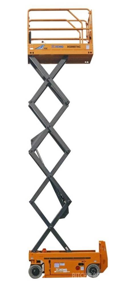 XCMG XG 0807 AC رافعات مقصية الشكل