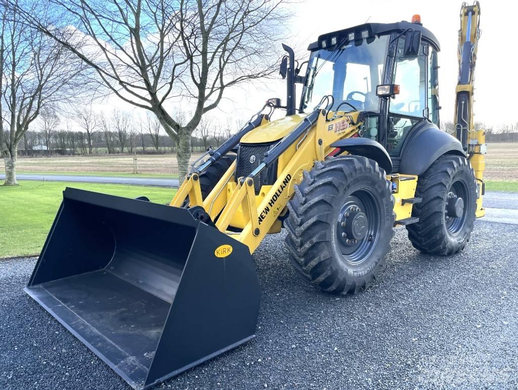 New Holland B115C لوادر ذات جرافات عكسية