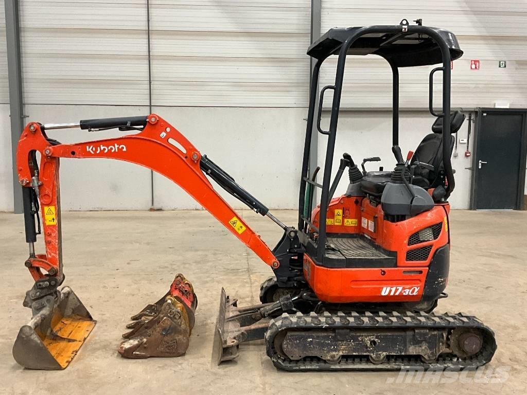 Kubota U 17-3 A حفارات صغيرة أقل من 7 طن (حفارات صغيرة)