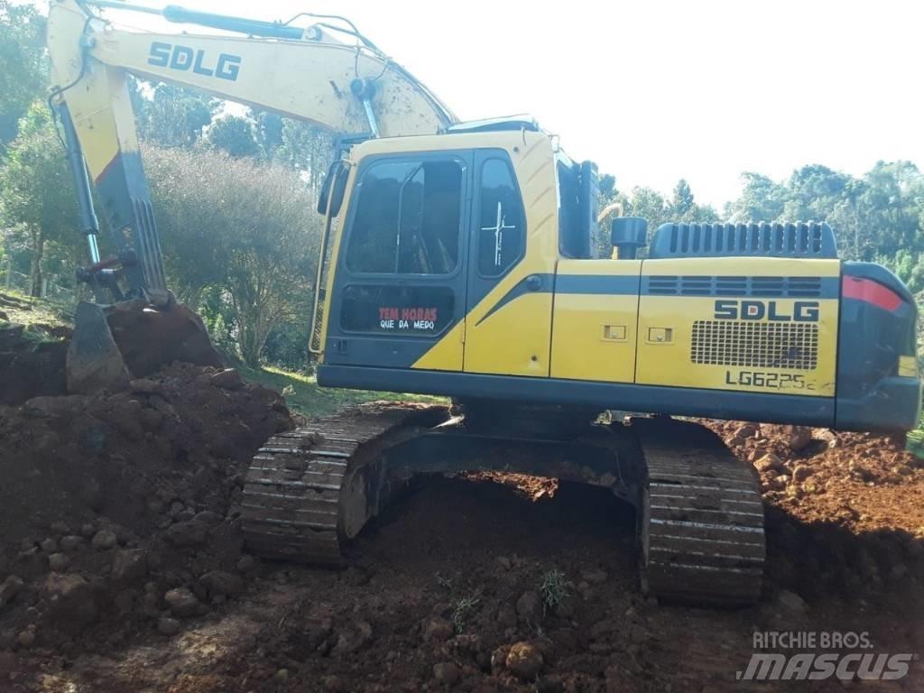 SDLG LG 6225 E حفارات زحافة