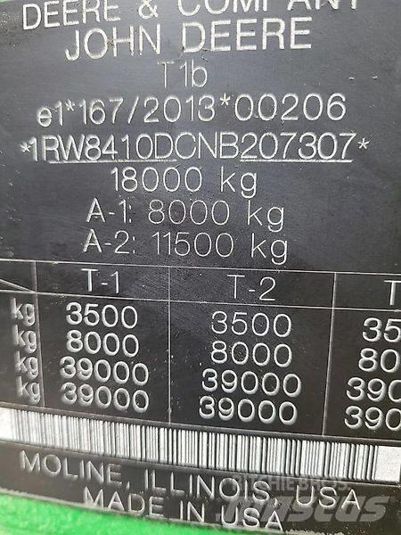 John Deere 8 R 410 الجرارات