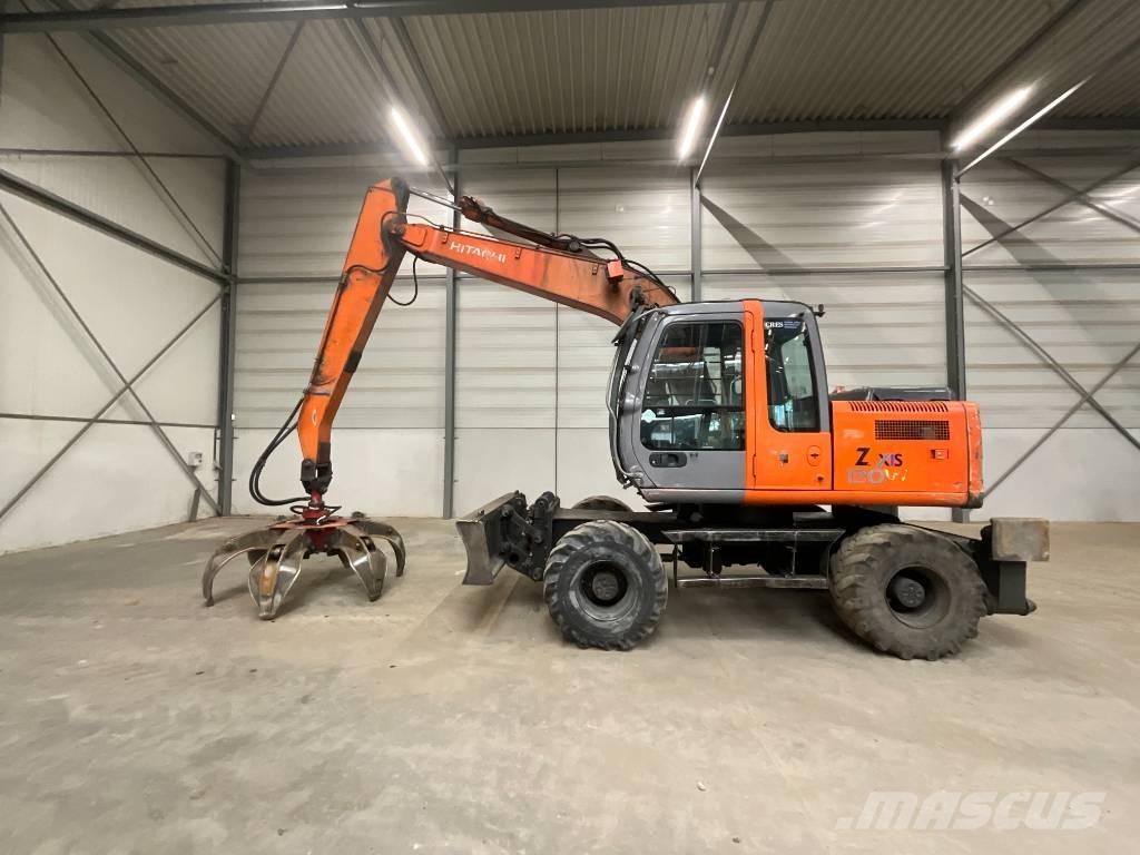 Hitachi ZX 130 W حفارات بعجل