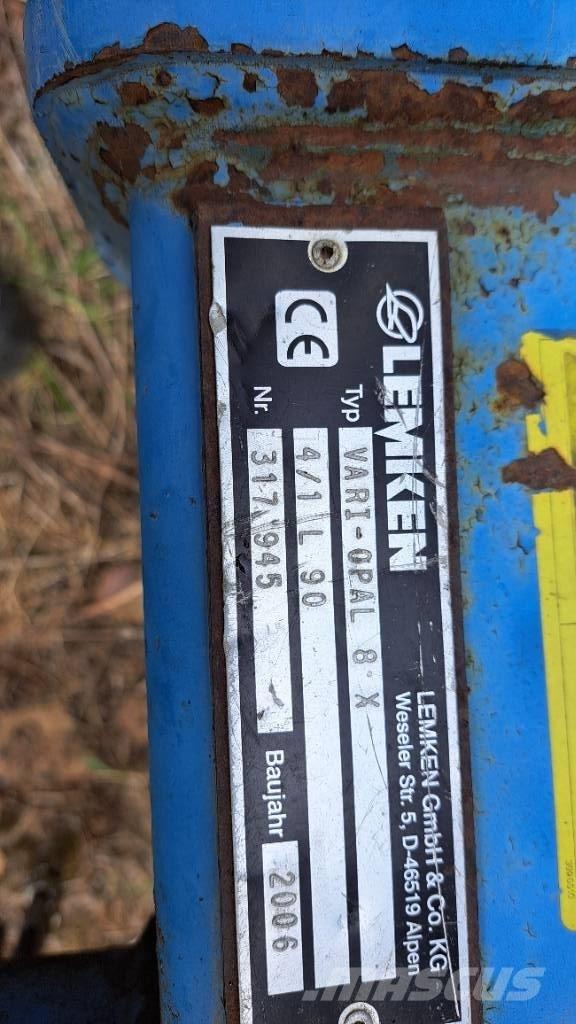 Lemken Variopal 8 X محاريث عكسية
