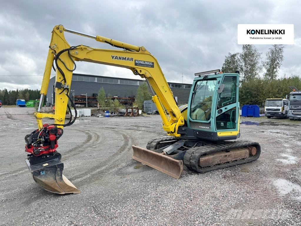 Yanmar Vio 80 U حفارات وسط 7 طن - 12 طن