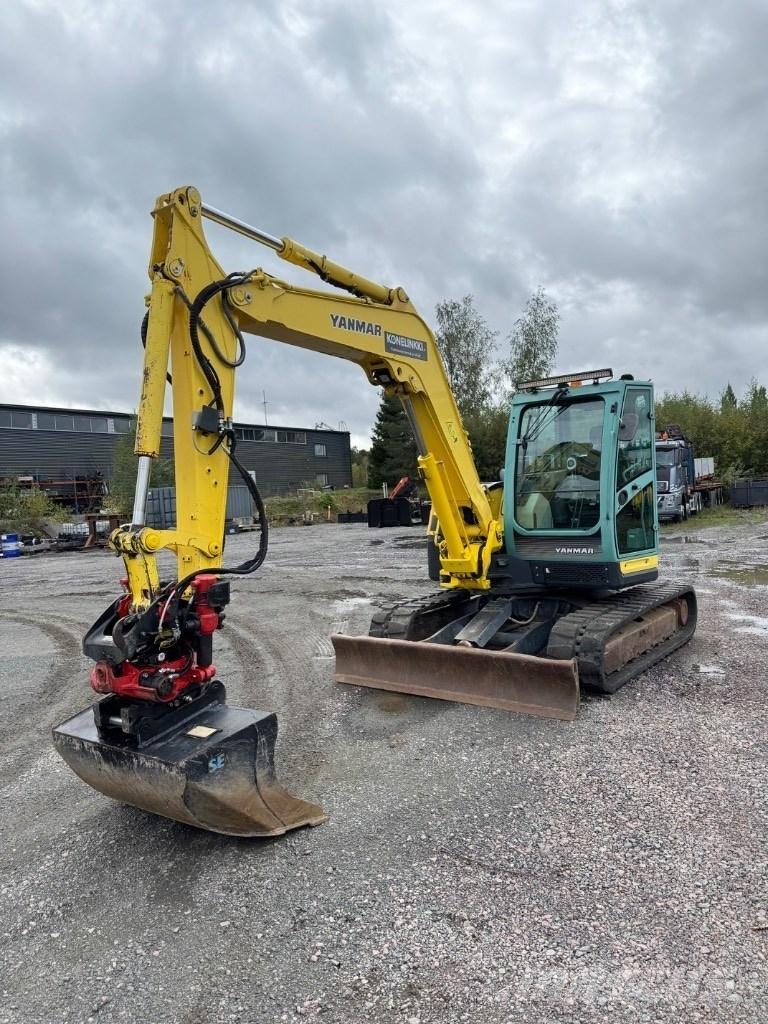 Yanmar Vio 80 U حفارات وسط 7 طن - 12 طن