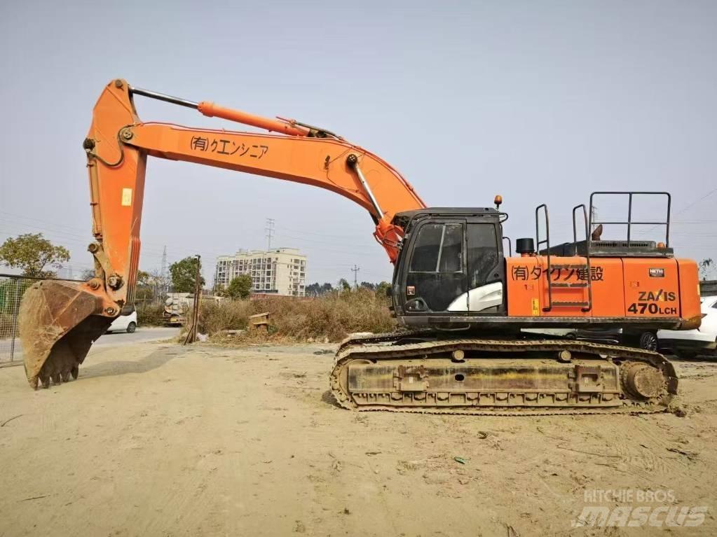 Hitachi ZX 470 حفارات زحافة