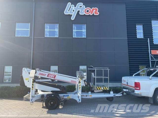 Dino 120 T Skylift المنصات الهوائية المثبتة على مقطورة