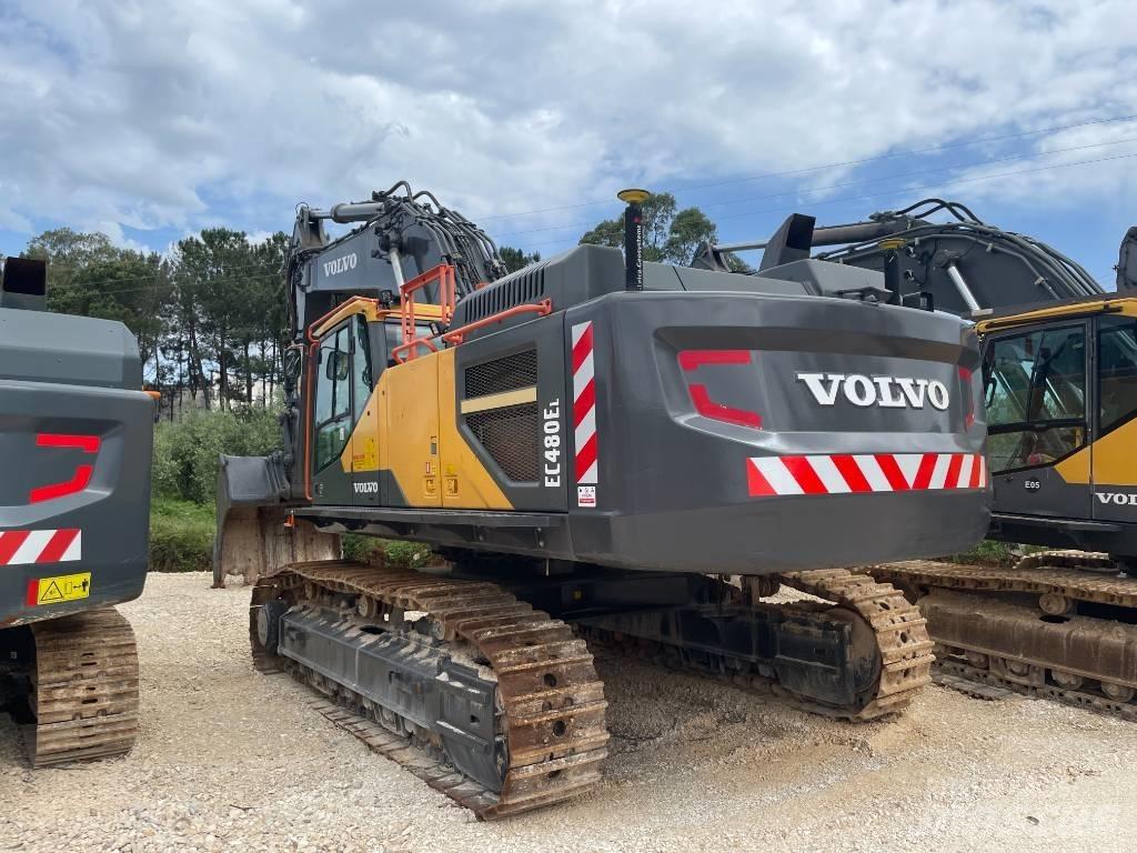 Volvo EC 480 E L حفارات زحافة