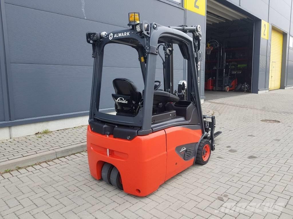 Linde E16C شاحنات ذات رافعات شوكية تعمل بالكهرباء
