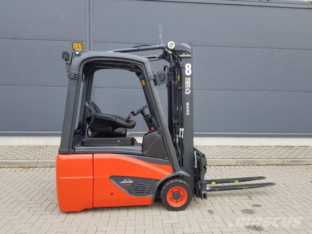 Linde E16C شاحنات ذات رافعات شوكية تعمل بالكهرباء