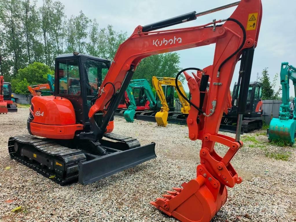 Kubota U 55-4 حفارات صغيرة أقل من 7 طن (حفارات صغيرة)