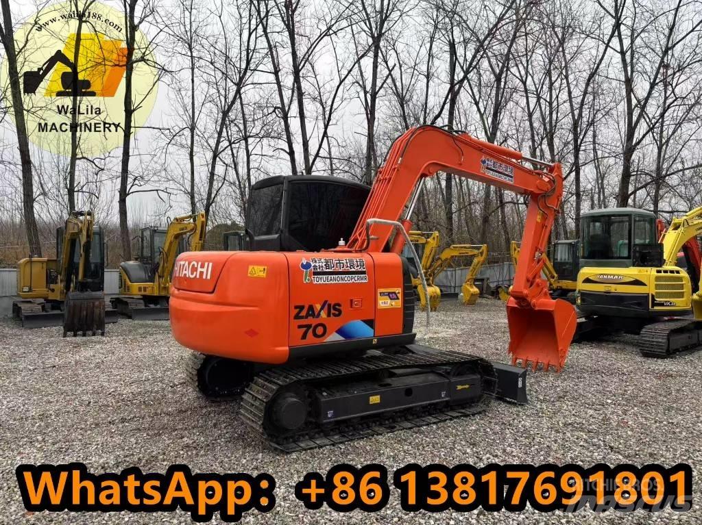 Hitachi ZX 70 حفارات صغيرة أقل من 7 طن (حفارات صغيرة)