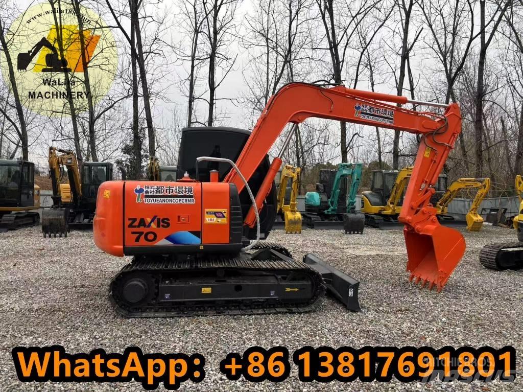 Hitachi ZX 70 حفارات صغيرة أقل من 7 طن (حفارات صغيرة)