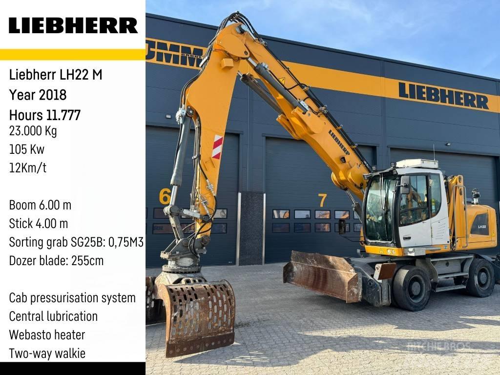 Liebherr LH 22 M مناولات المخلفات / مناولات صناعية