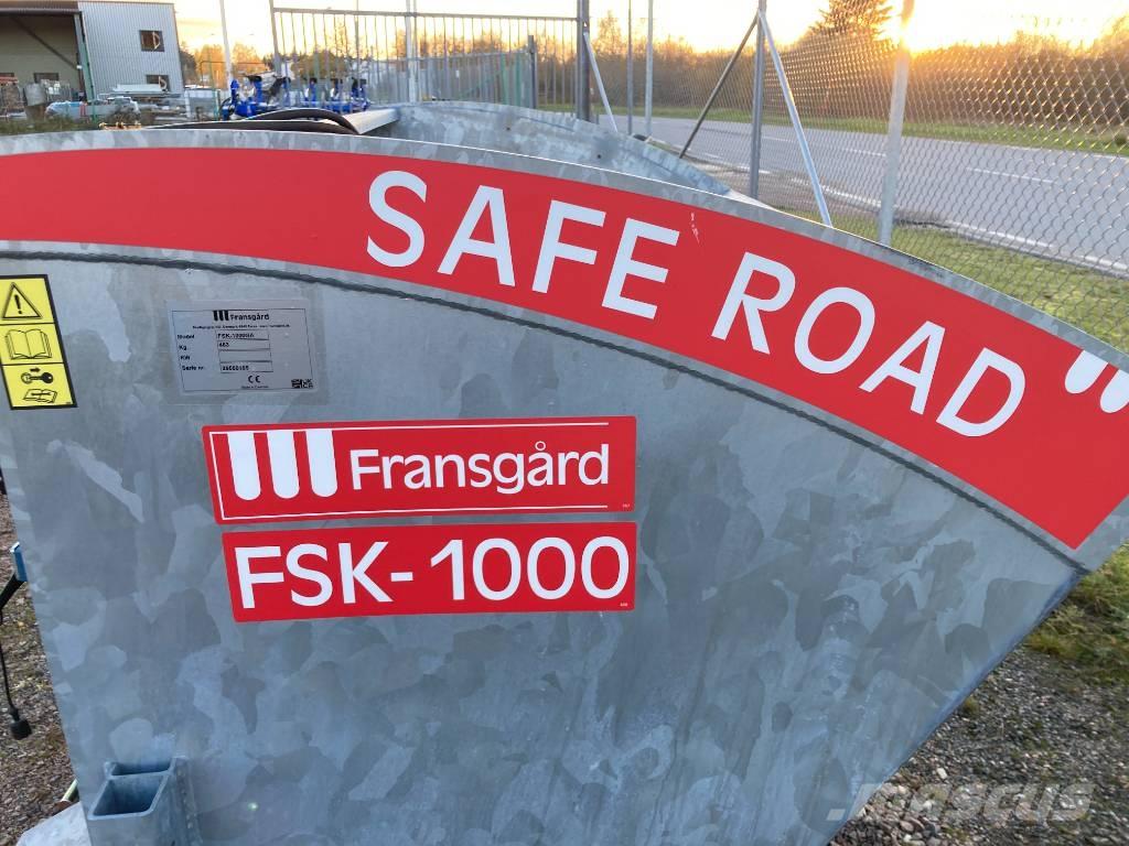 Fransgård FSK1000 معدات نشر الرمال والملح
