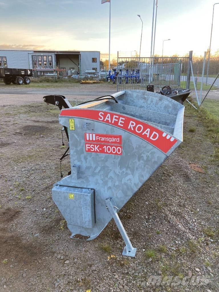 Fransgård FSK1000 معدات نشر الرمال والملح