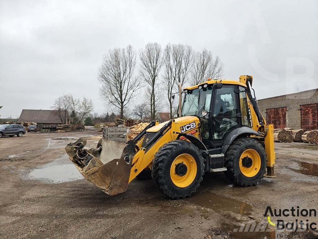 JCB 4 CX لوادر ذات جرافات عكسية