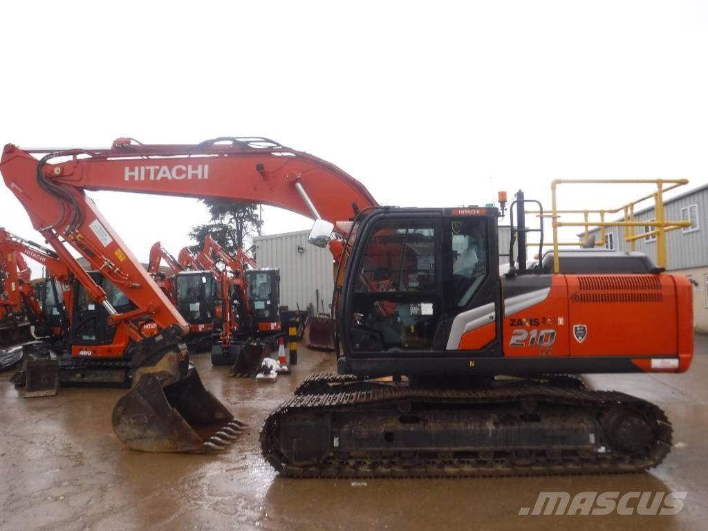 Hitachi ZX 210 LC-7 حفارات زحافة