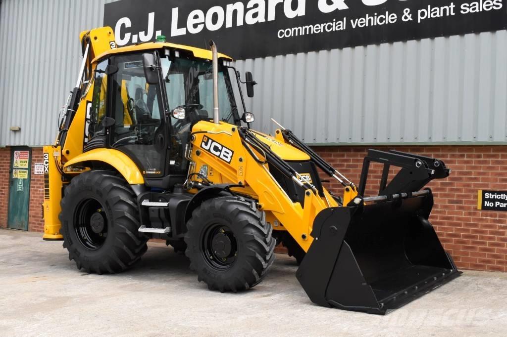 JCB 3 CX لوادر ذات جرافات عكسية