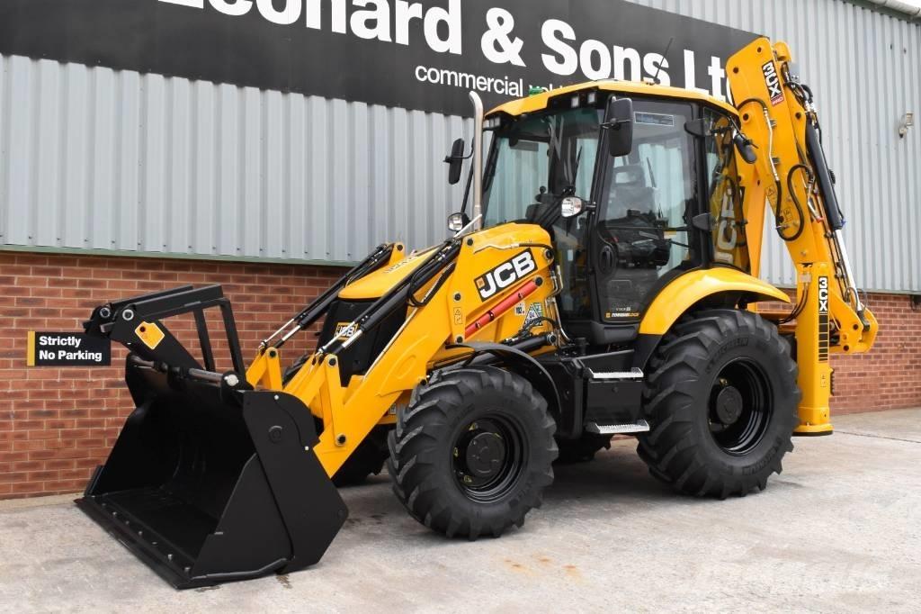 JCB 3 CX لوادر ذات جرافات عكسية