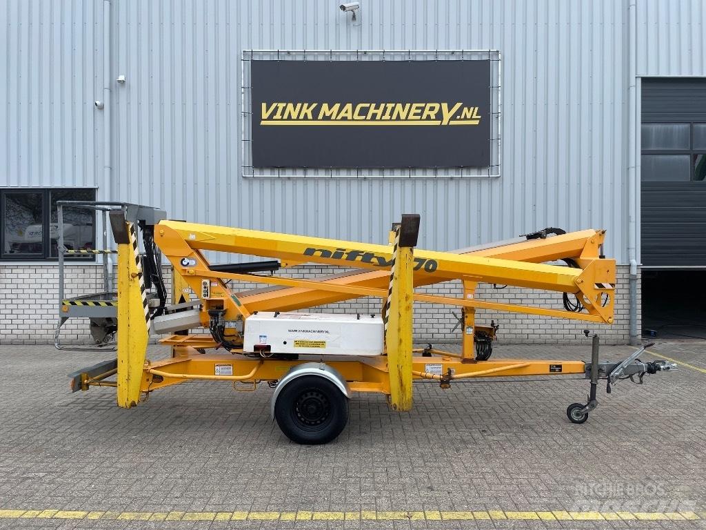 Niftylift 170 H E المنصات الهوائية المثبتة على مقطورة