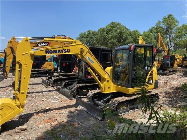Komatsu PC 56 حفارات زحافة