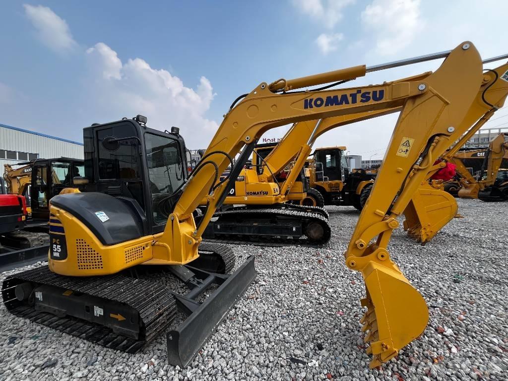 Komatsu PC 55 MR حفارات صغيرة أقل من 7 طن (حفارات صغيرة)
