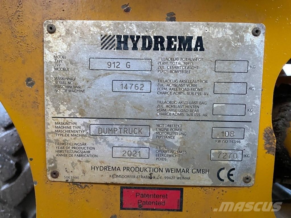 Hydrema 912 G ساحبات مفصلية