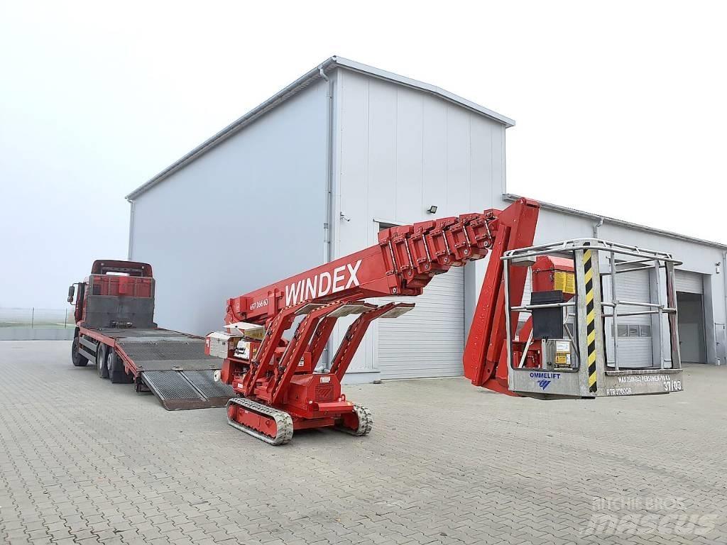 Omme 3700 RBDJ المنصات الهوائية المثبتة على شاحنة