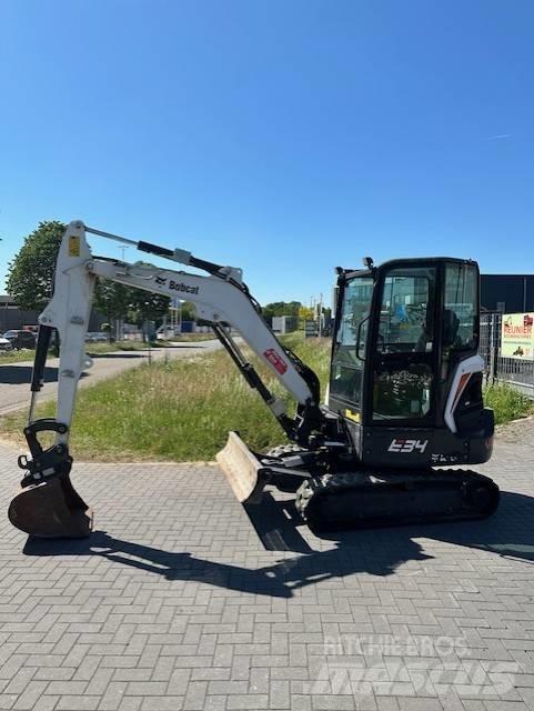Bobcat E34 حفارات صغيرة أقل من 7 طن (حفارات صغيرة)