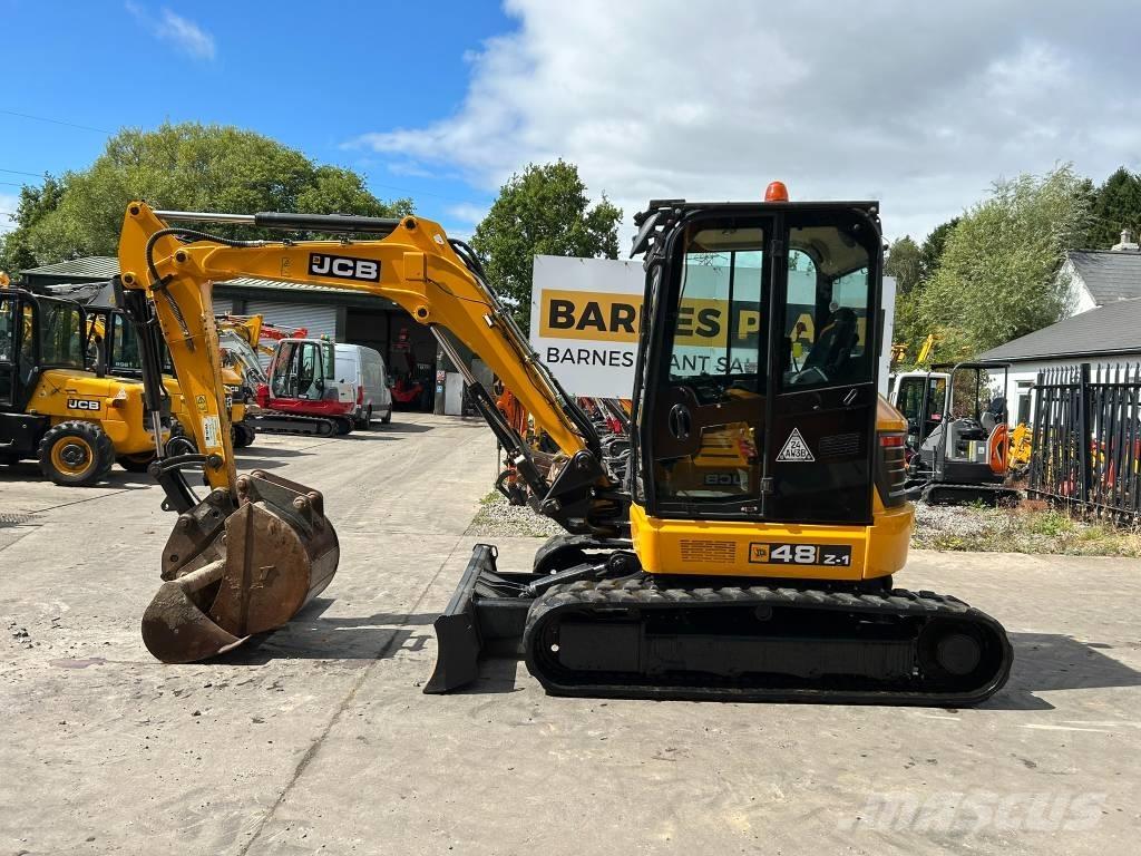 JCB 48 Z-1 حفارات صغيرة أقل من 7 طن (حفارات صغيرة)